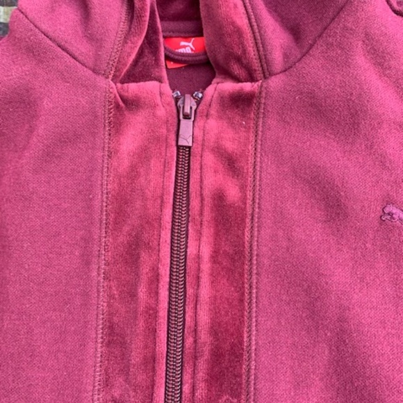 Puma zippered hooded jacket size large - Picture 2 of 8